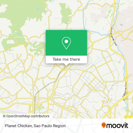 Mapa Planet Chicken