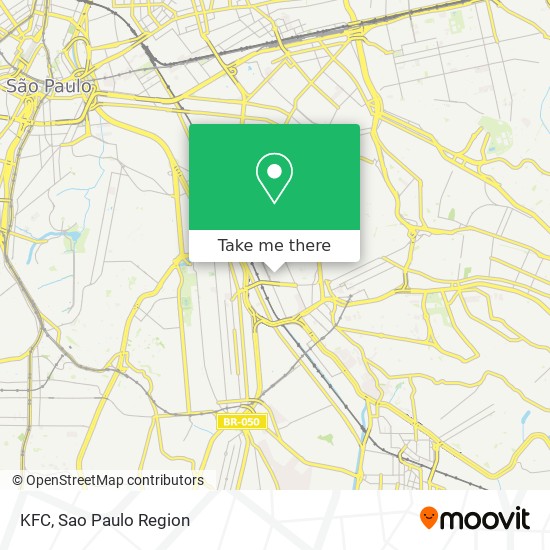 Mapa KFC