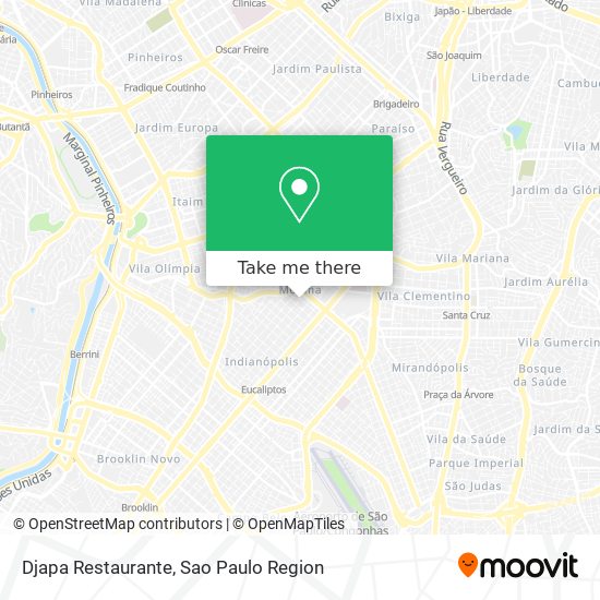 Djapa Restaurante map