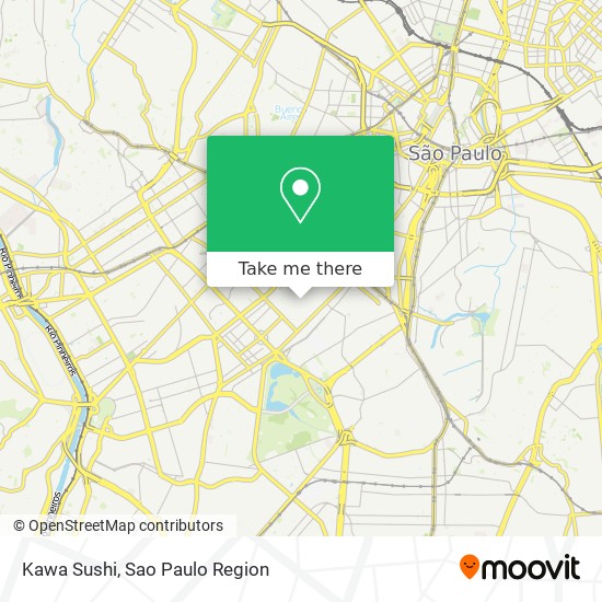 Kawa Sushi map