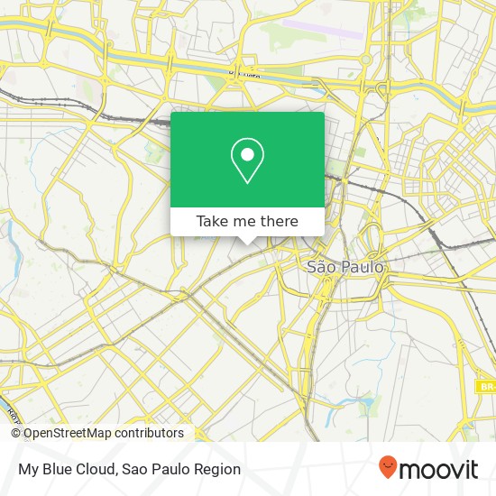 My Blue Cloud map