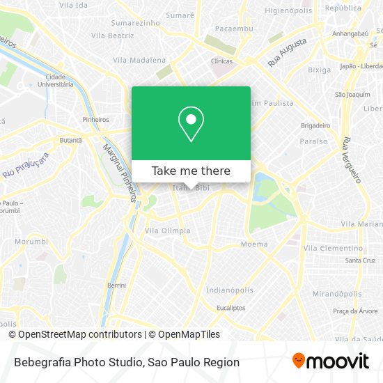 Bebegrafia Photo Studio map