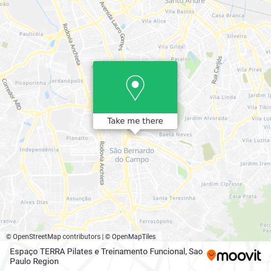 Espaço TERRA Pilates e Treinamento Funcional map