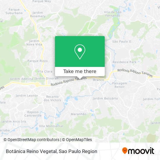 Botânica Reino Vegetal map