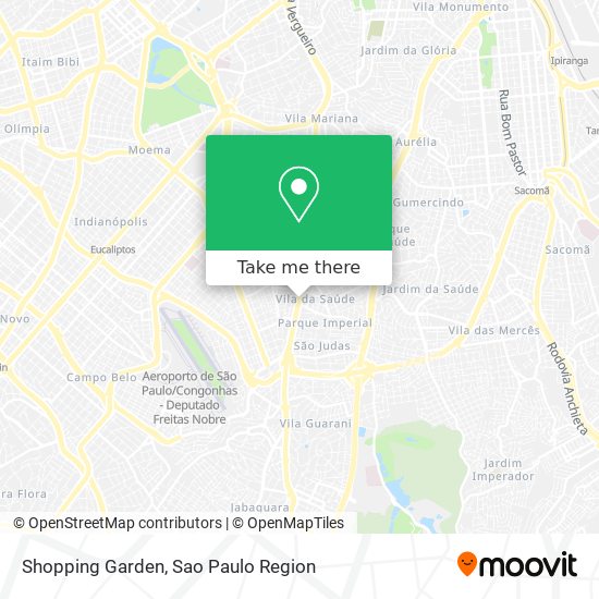 Mapa Shopping Garden