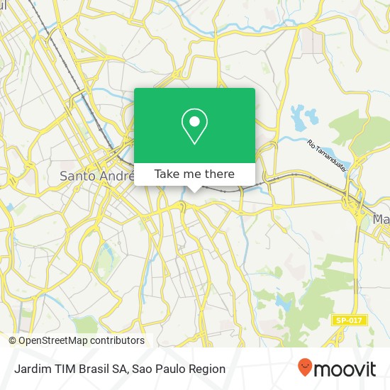 Jardim TIM Brasil SA map