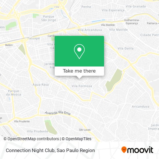 Connection Night Club map