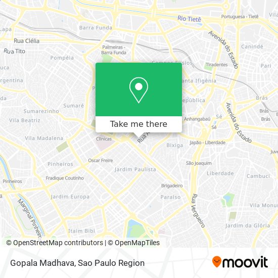 Gopala Madhava map