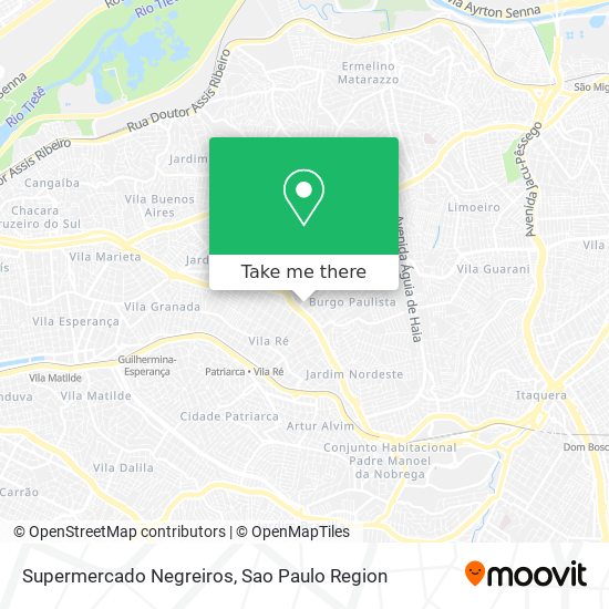 Supermercado Negreiros map