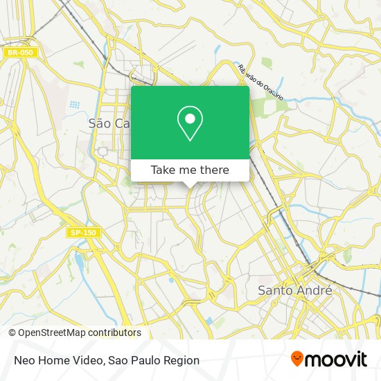 Mapa Neo Home Video