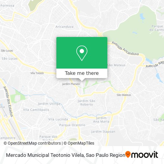 Mercado Municipal Teotonio Vilela map