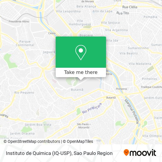 Instituto de Química (IQ-USP) map