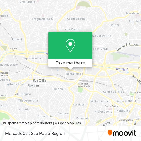 MercadoCar map