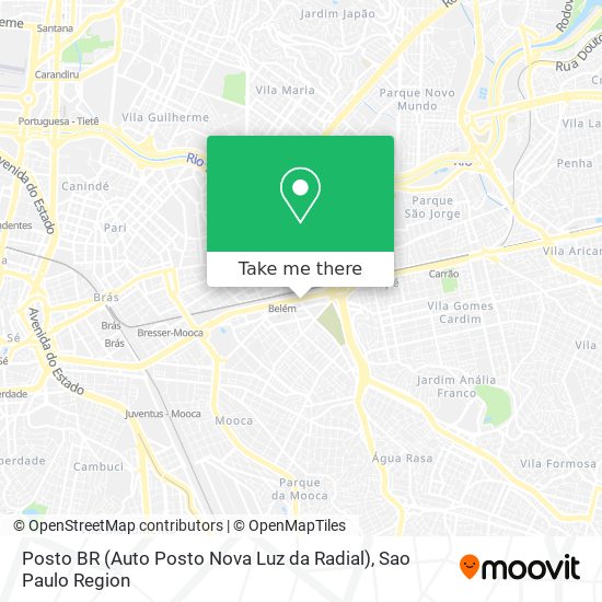 Posto BR (Auto Posto Nova Luz da Radial) map