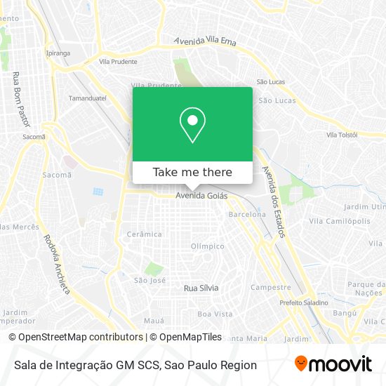 Sala de Integração GM SCS map