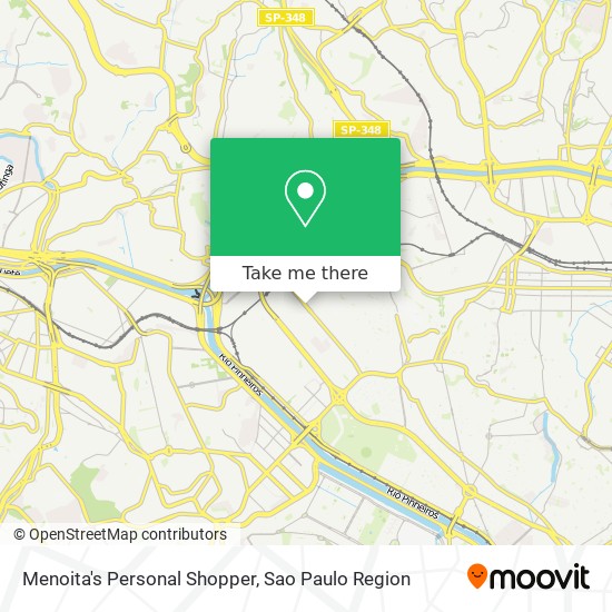 Menoita's Personal Shopper map