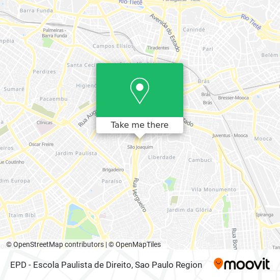 EPD - Escola Paulista de Direito map