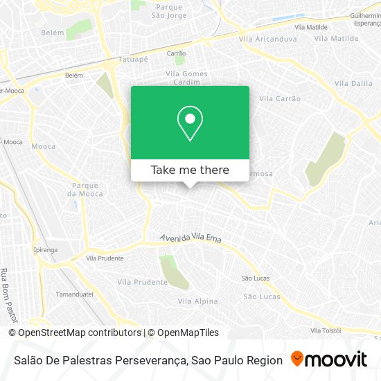 Salão De Palestras Perseverança map