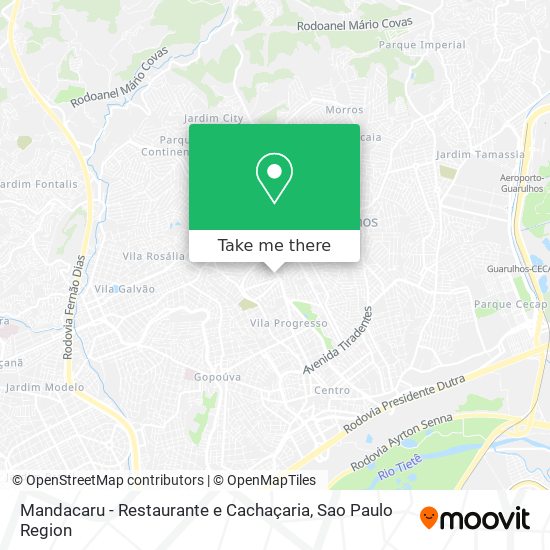 Mandacaru - Restaurante e Cachaçaria map