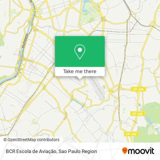 BCR Escola de Aviação map