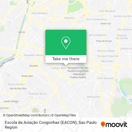 Escola de Aviação Congonhas (EACON) map