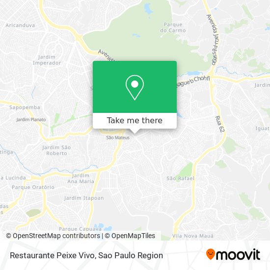 Restaurante Peixe Vivo map