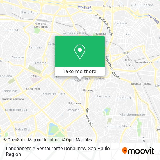 Lanchonete e Restaurante Dona Inês map