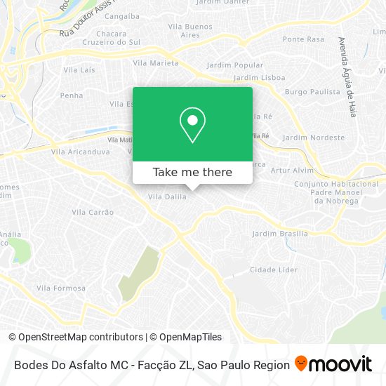 Bodes Do Asfalto MC - Facção ZL map