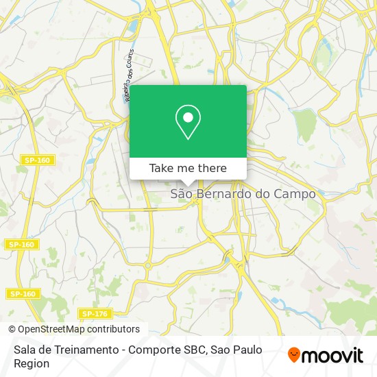 Mapa Sala de Treinamento - Comporte SBC