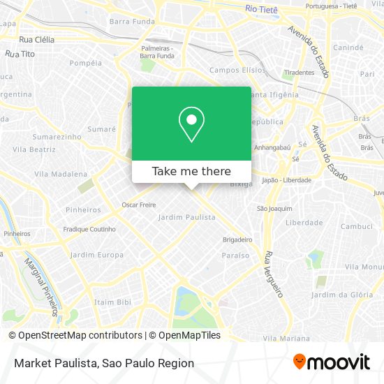 Mapa Market Paulista