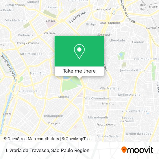 Livraria da Travessa map