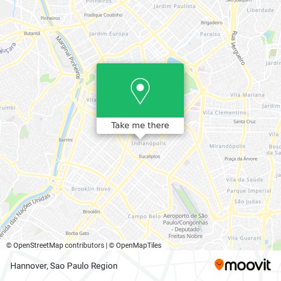 Hannover map