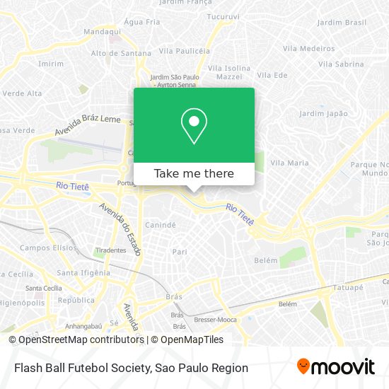 Flash Ball Futebol Society map