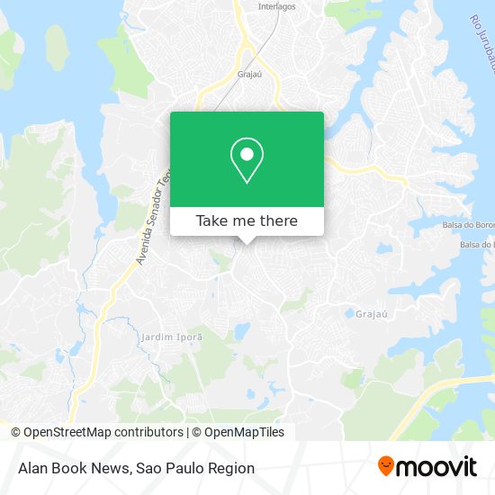 Alan Book News map