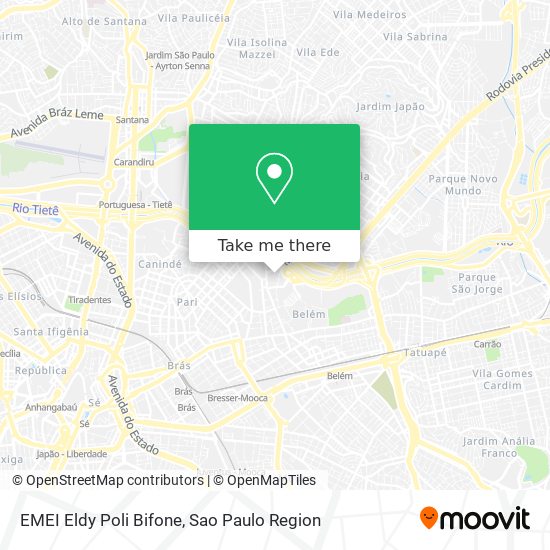 EMEI Eldy Poli Bifone map