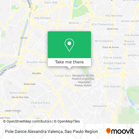 Pole Dance Alexandra Valença map