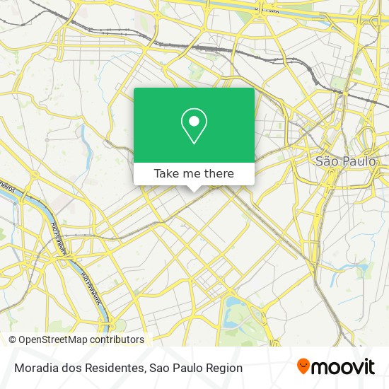 Moradia dos Residentes map
