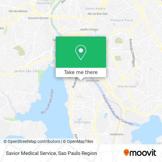 Mapa Savior Medical Service