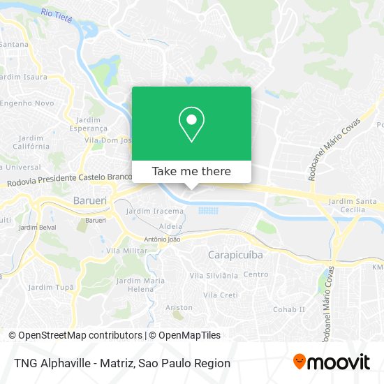 TNG Alphaville - Matriz map