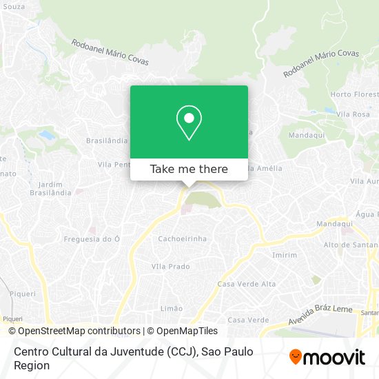 Centro Cultural da Juventude (CCJ) map