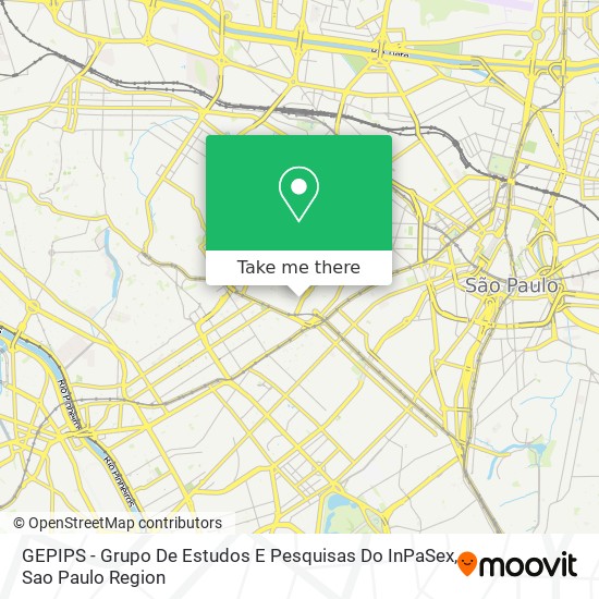 GEPIPS - Grupo De Estudos E Pesquisas Do InPaSex map