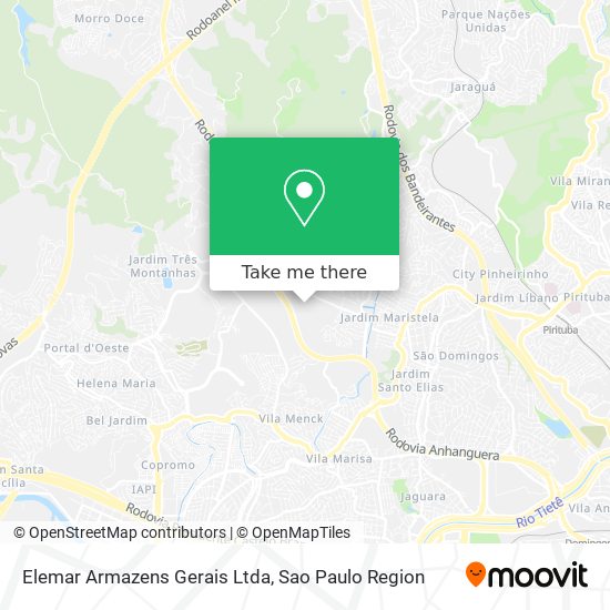 Elemar Armazens Gerais Ltda map