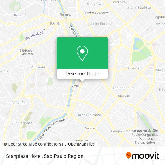 Stanplaza Hotel map