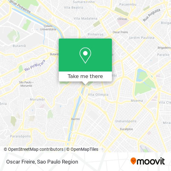 Oscar Freire map