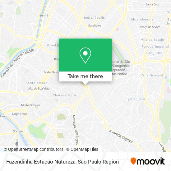 Fazendinha Estação Natureza map