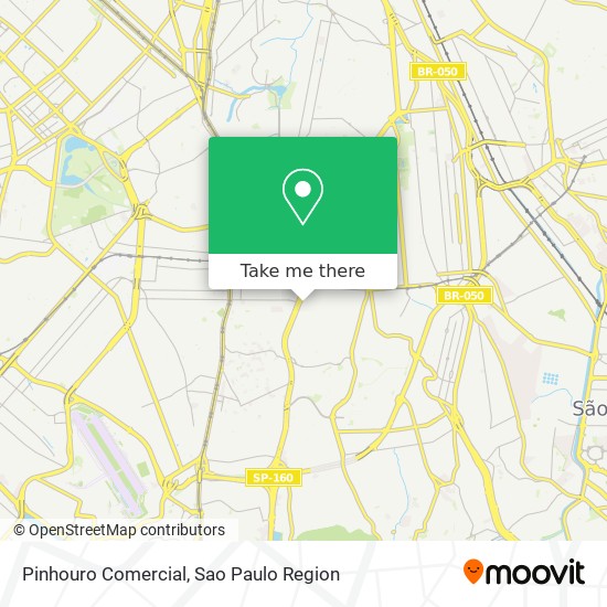 Pinhouro Comercial map