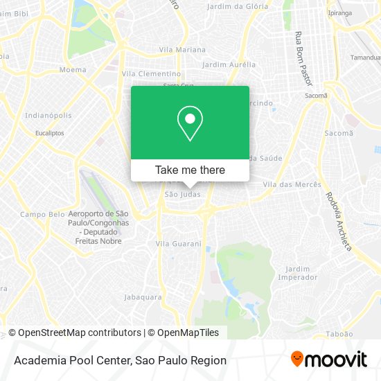 Academia Pool Center map