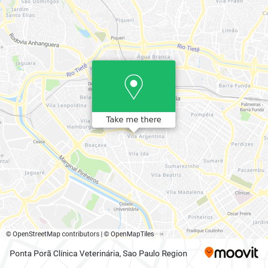 Ponta Porã Clínica Veterinária map