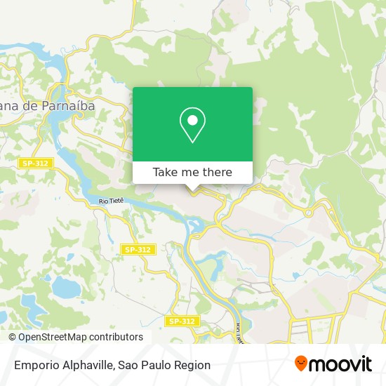 Emporio Alphaville map
