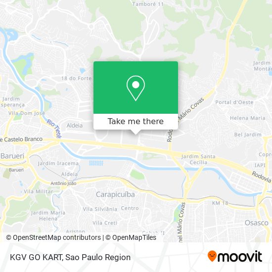KGV GO KART map